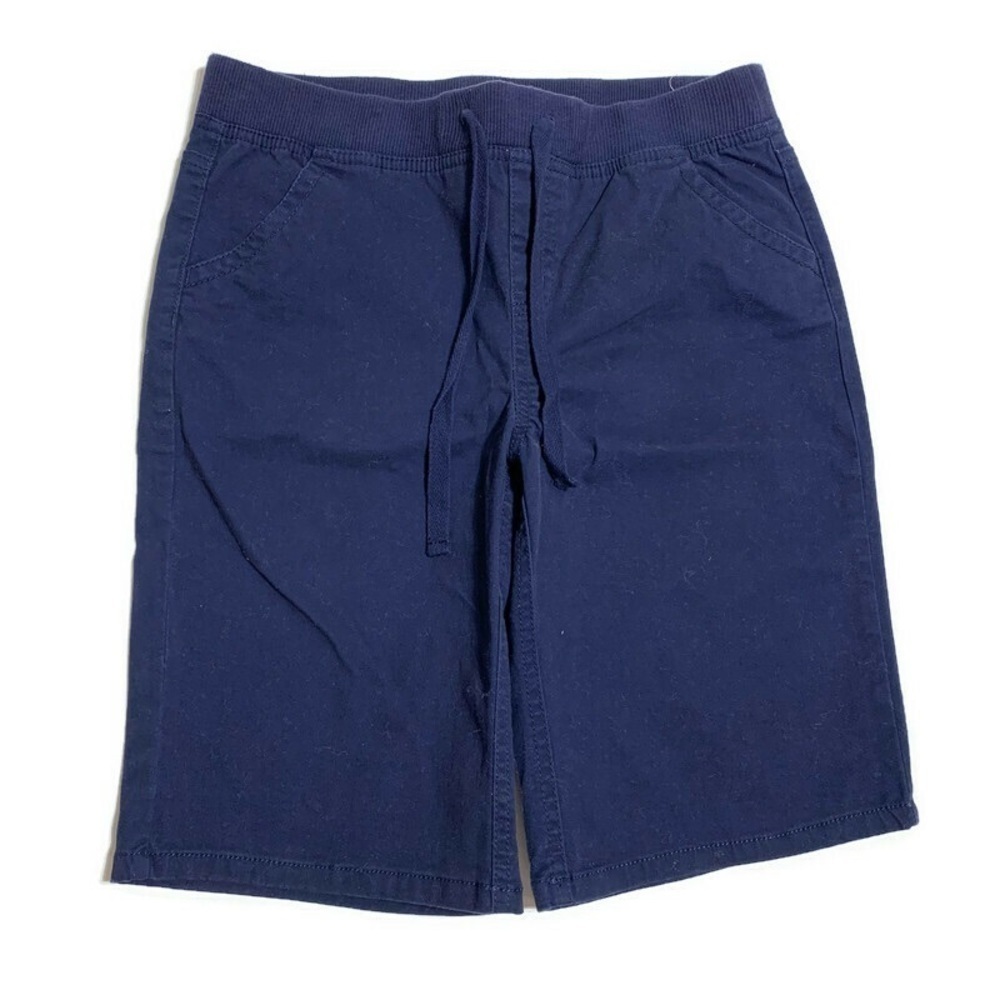 Justice girls 16Y elastic waist chino shorts‎